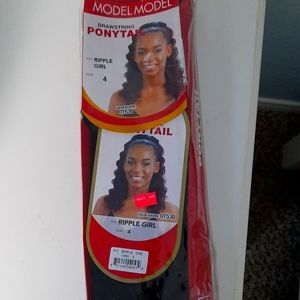 MODEL MODEL DRAWSTRING PONYTAIL Color:4